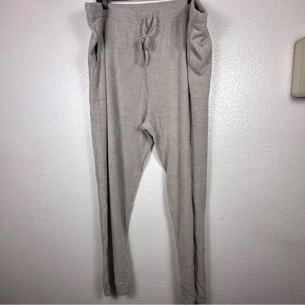 Barefoot Dreams CozyChic Ultra Lite‎ Pants in Whisper Gray Size 3XT
